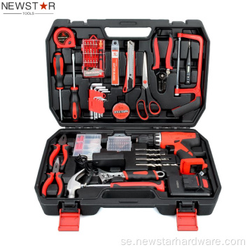 129st stall Hushållsreparation Power Tool Combo -satser